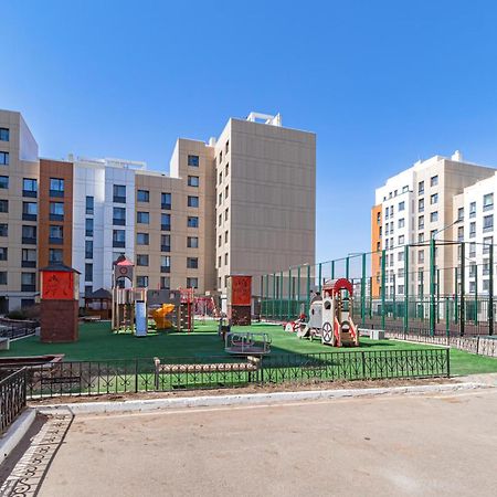 Просторная Квартира В Expo Boulevard Astana Bagian luar foto