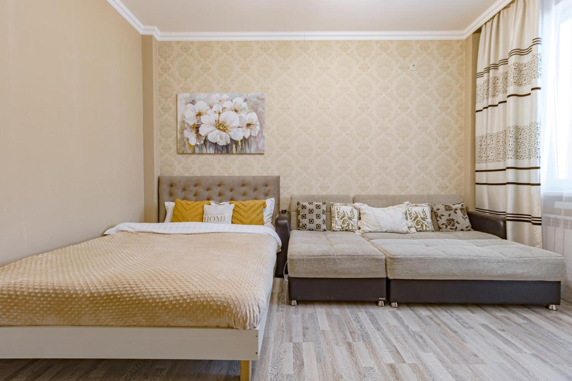 Просторная Квартира В Expo Boulevard Astana Bagian luar foto