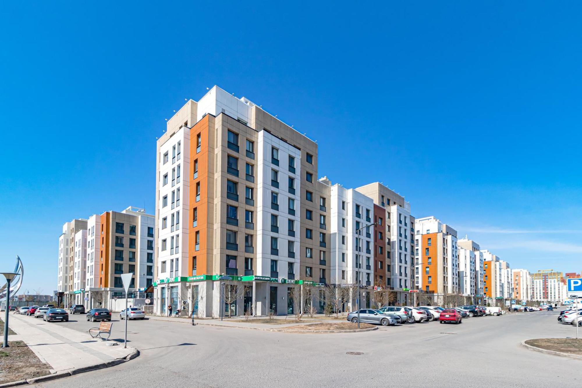 Просторная Квартира В Expo Boulevard Astana Bagian luar foto