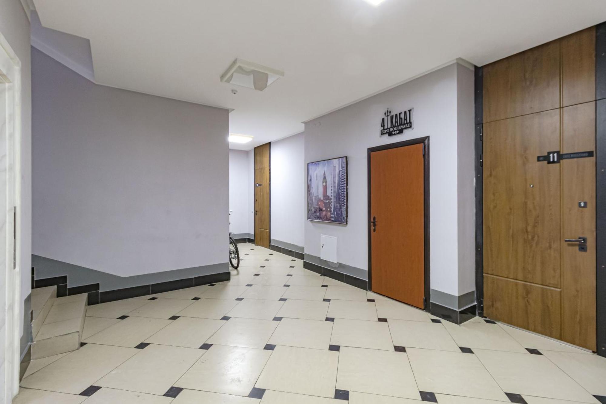 Просторная Квартира В Expo Boulevard Astana Bagian luar foto